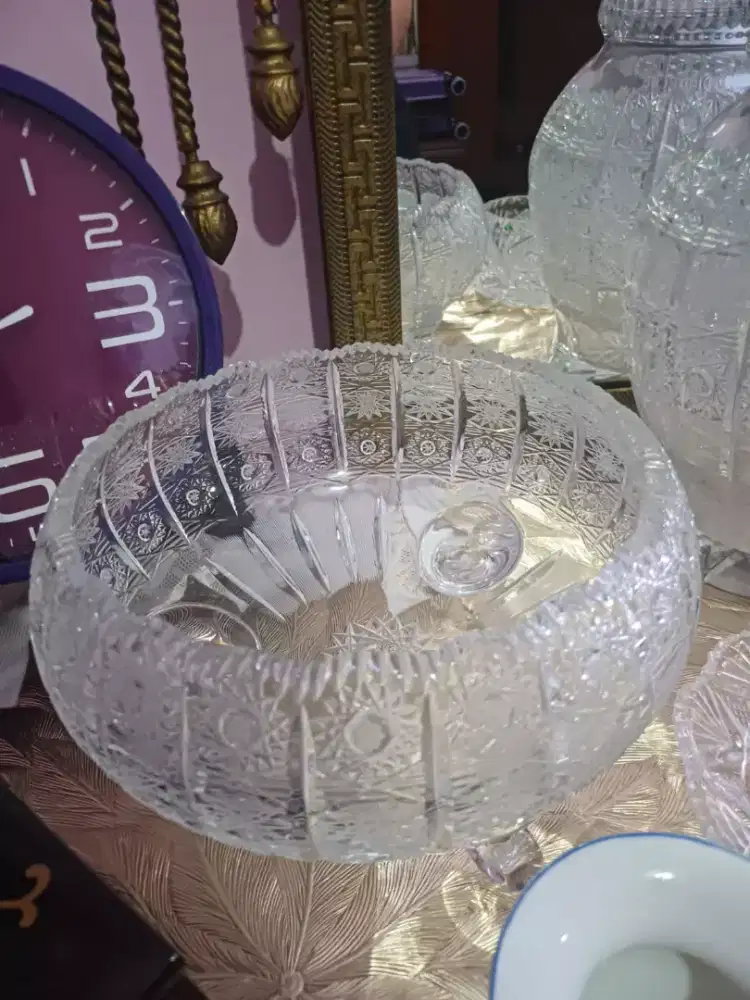 Mangkok Kristal bohemia