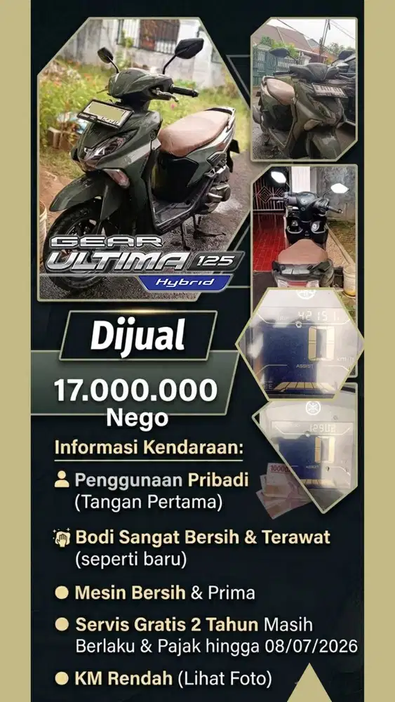 Gear ultima 125 hybrid