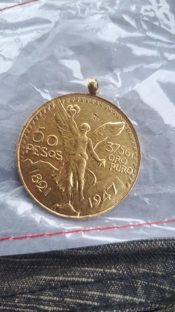 mexican gold 50 peso