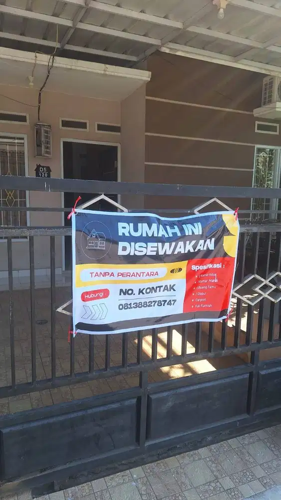 Disewa/kontrak Rumah di Tulip Rangkasbitung (Full Furnish)