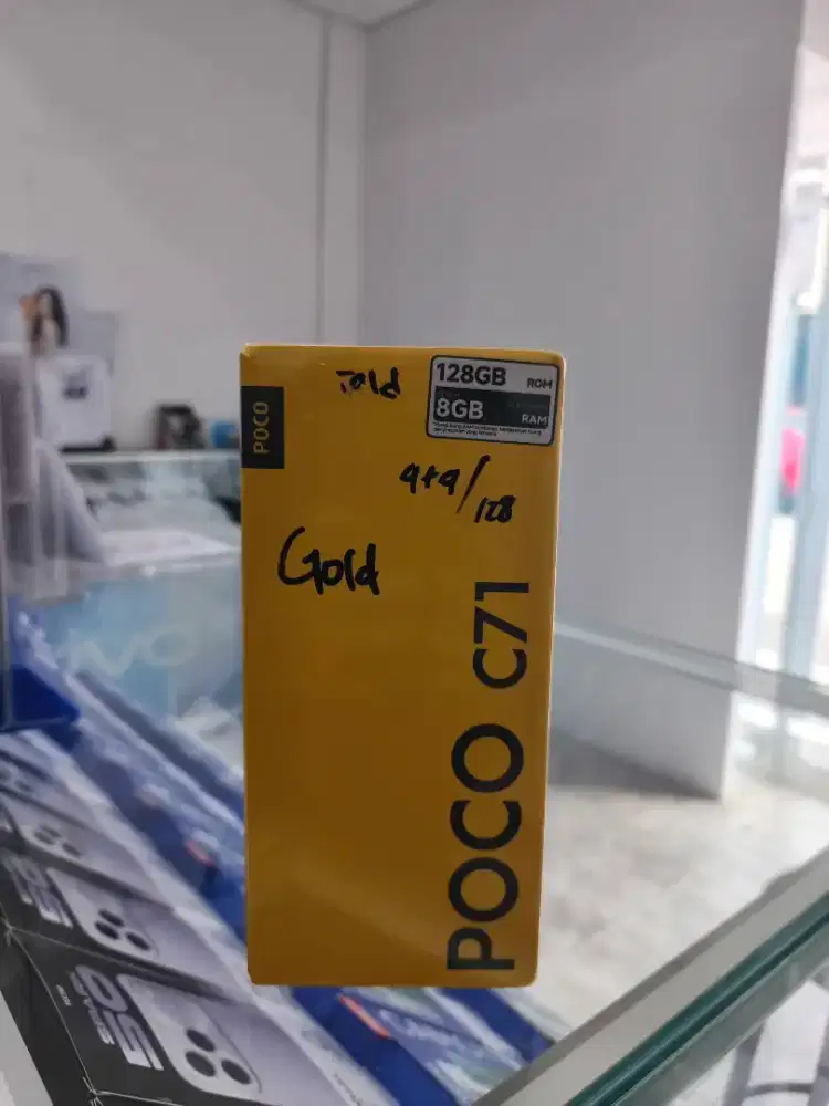 POCO C71 4/128 NEW GARANSI RESMI PROMO BANDUNG