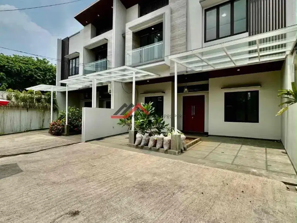 Dijual Rumah baru minimalis satu unit harga menarik di kebayoran baru jakarta selatan