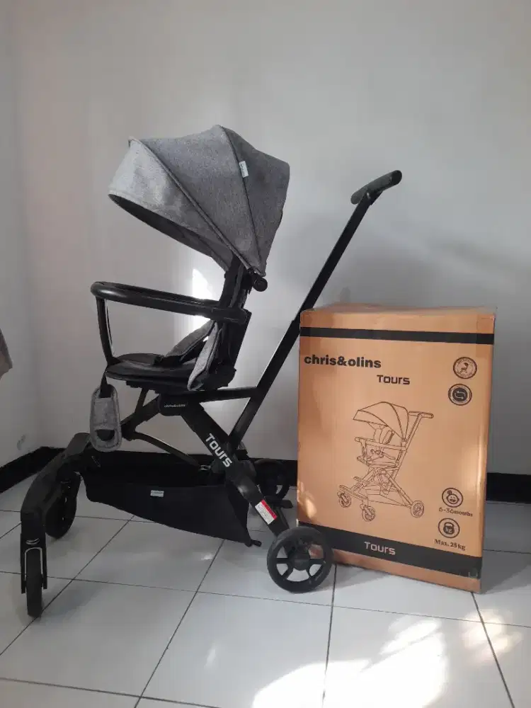 Stroller ChrisOlins Tours Reversible Seat