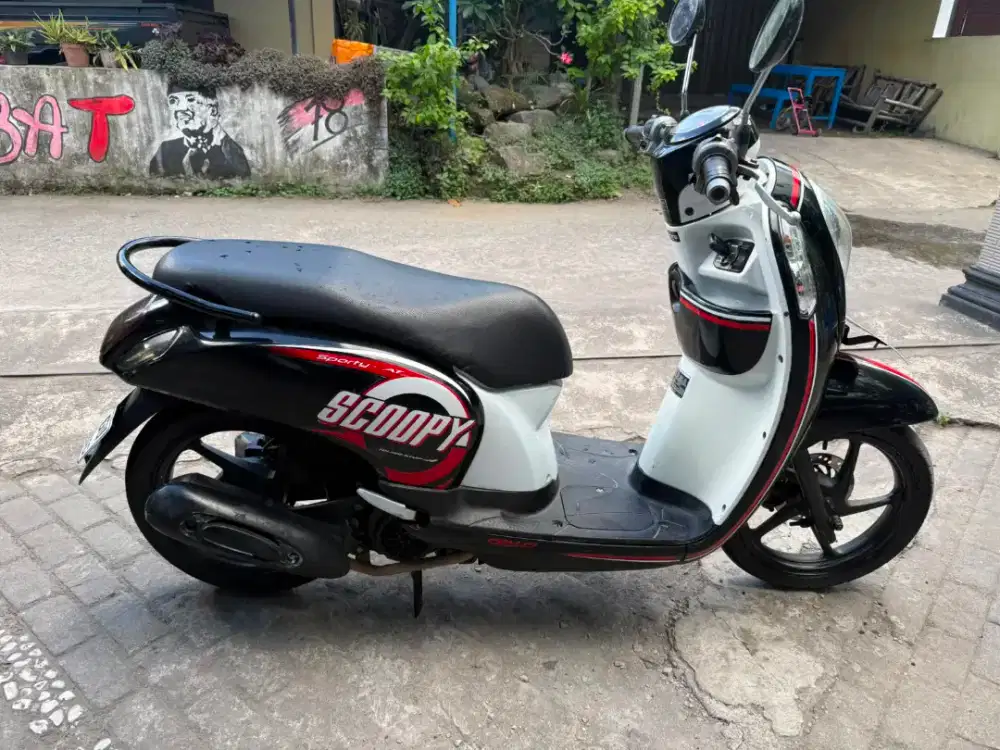 Honda Scoopy esp stater halus THN 2015  plat AB sleman