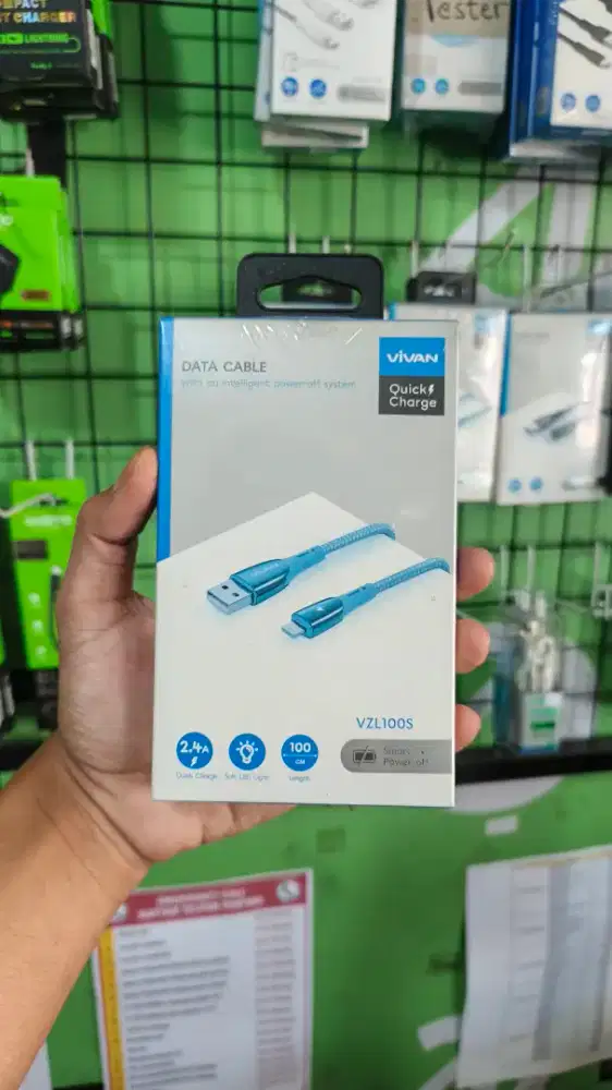KABEL DATA LIGHTNING VIVAN VZL100S