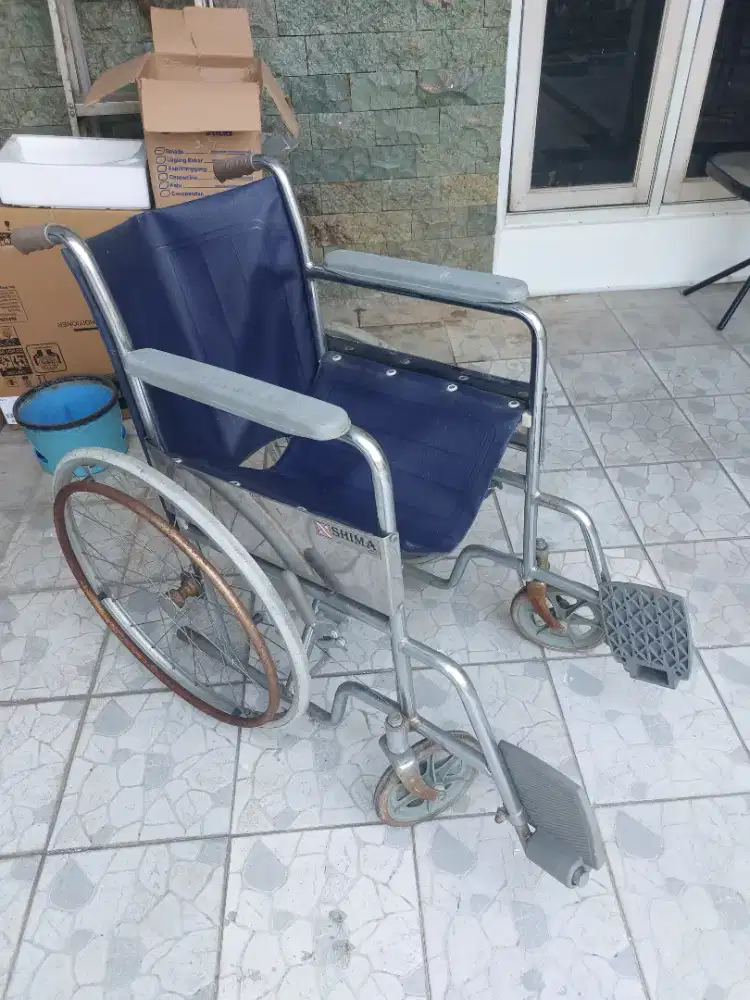 Dijual Kursi Roda Bekas Merk Shima Masih Layak Pakai