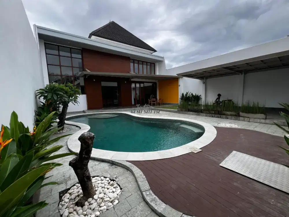 VILLA MODERN 2 LANTAI FULL FURNISHED DI TAMAN SARI KEROBOKAN BADUNG - VSAD
