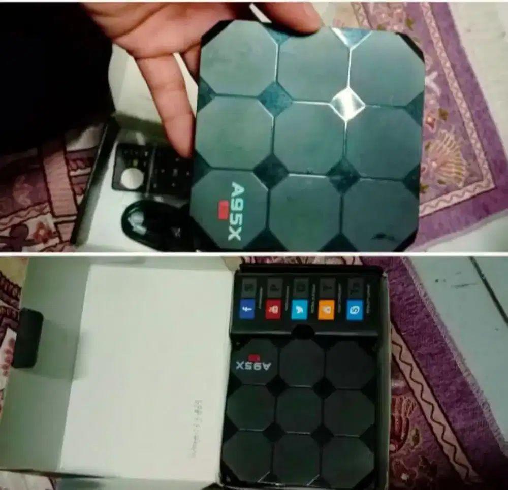 Android tv box merk A95 x
