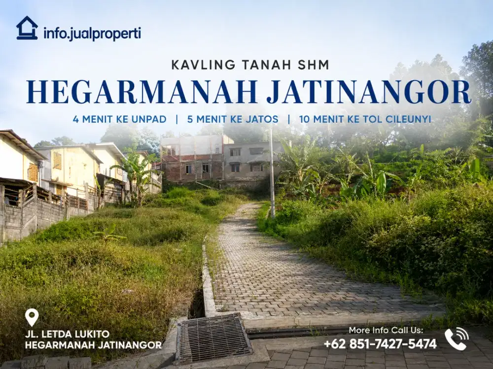 Flash Sale Kavling Shm 101 M2 Hegarmanah Jatinangor Dekat Unpad Hanya 450 Juta