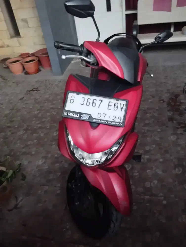 Yamaha freego warna merah