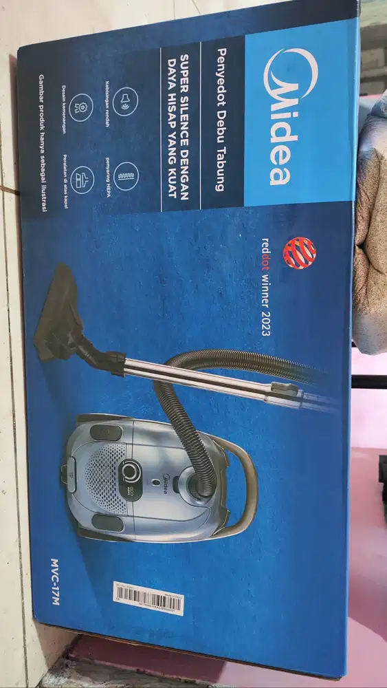 Midea MVC-17M Vacuum Cleaner Premium 700W HEPA12 Sedot Debu Super Kuat