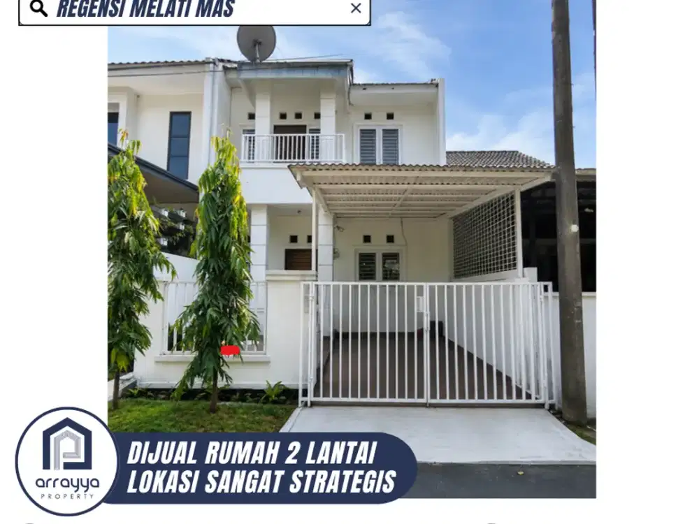 DIJUAL RUMAH 2 LANTAI REGENSI MELATI MAS (DM94)