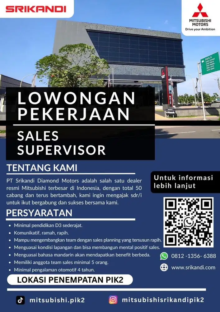 SALES SUPERVISOR MOBIL