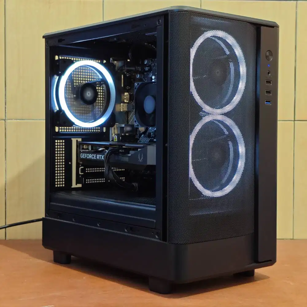 (Jual / TT) PC Gaming Ryzen 5 5600 feat RTX 5060 8GB GDDR7 | Rendering