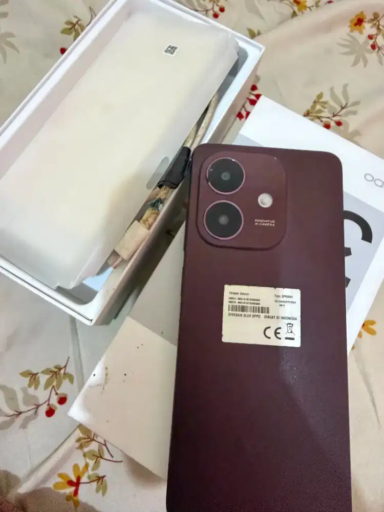 Oppo a3x 4/64gb maroon