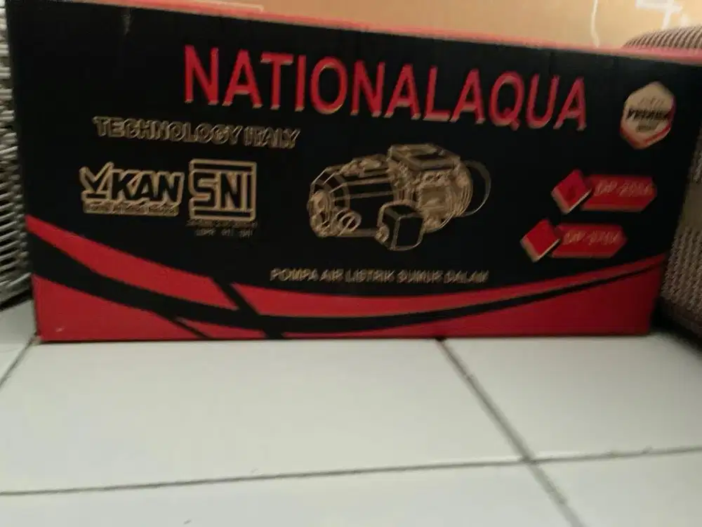 POMPA AIR MERK NATIONALAQUA (NEW)