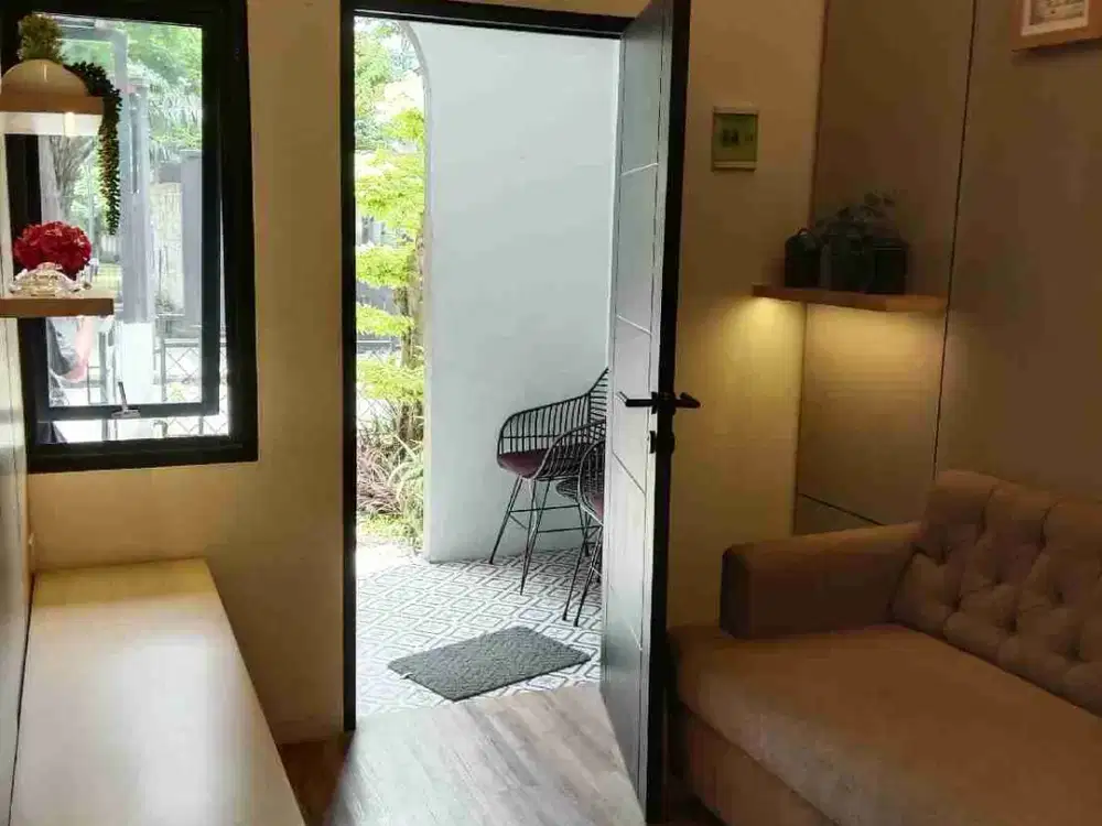 rumah dijual , tanpa Dp , free perabot ,lokasi kedamean