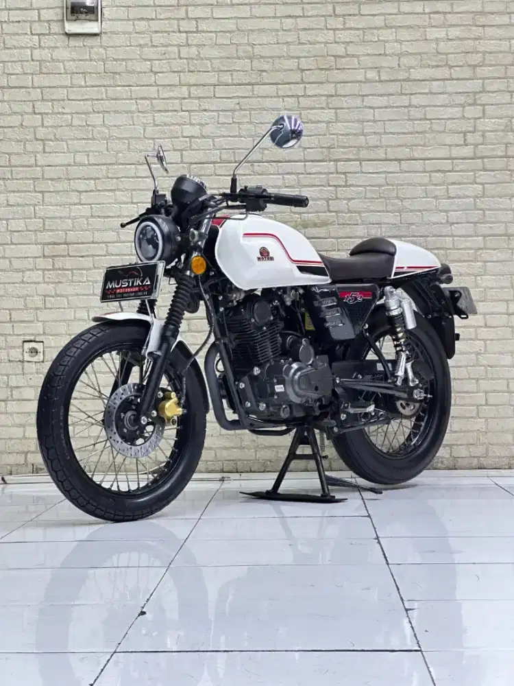 ODO 8RB‼️Benelli Motobi 152 Pmk 2023 Putih Favorit - Dava Mustika