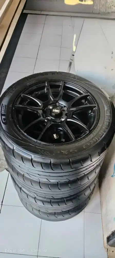 Velg r15 195 55 sx2 semislick