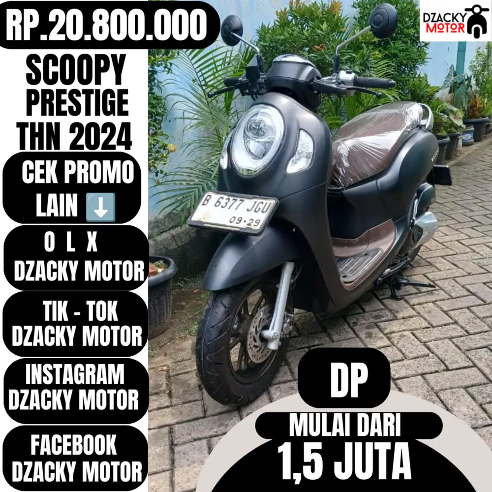 SCOOPY PRESTIGE 2024 SECOND LIKE NEW