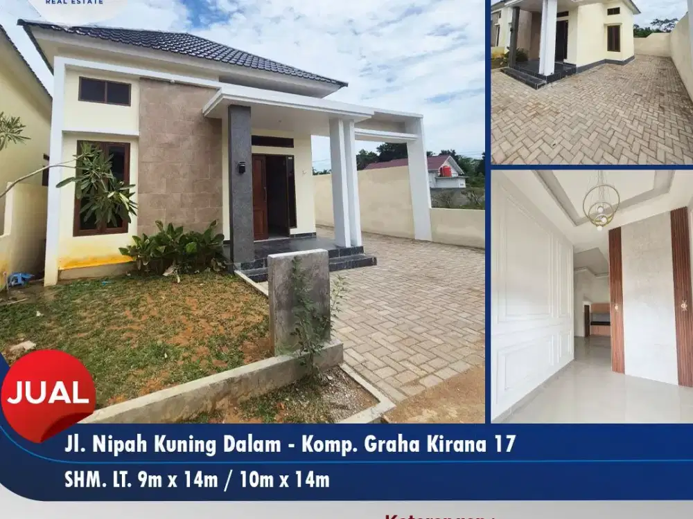 Rumah Baru Siap Huni di Kawasan Pal Lima