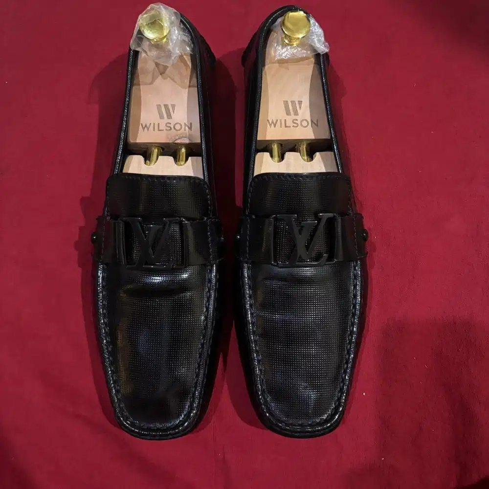 sepatu LV louis vuitton 100% original authentic Monte Carlo loafers