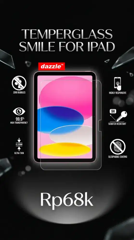 Temperglass Smile Ipad