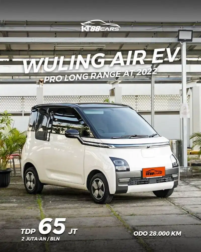Wuling Air EV Pro Long Range AT Tahun 2022 Km 28 Rb