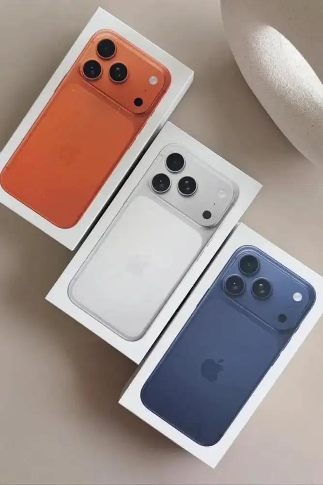 IPHONE 17 PRO GARANSI IBOX, PROMO BANK CASHBACK 1JT !