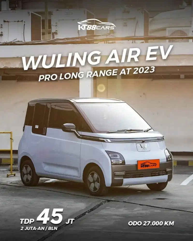 Wuling Air EV Pro Long Range AT Tahun 2023 Km 27 Rb