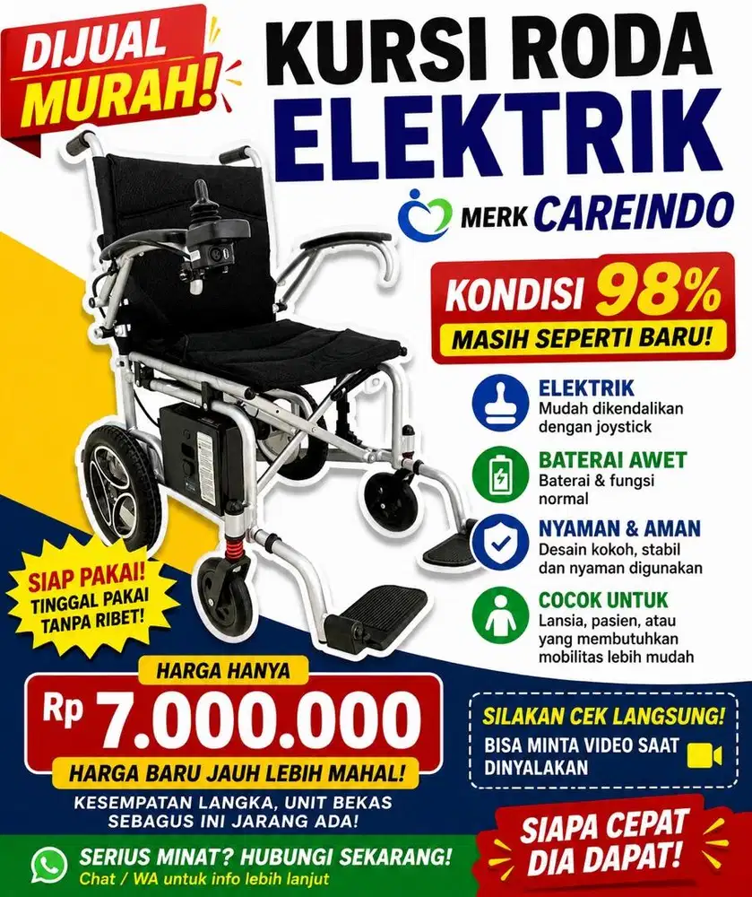 KURSI RODA ELEKTRIK