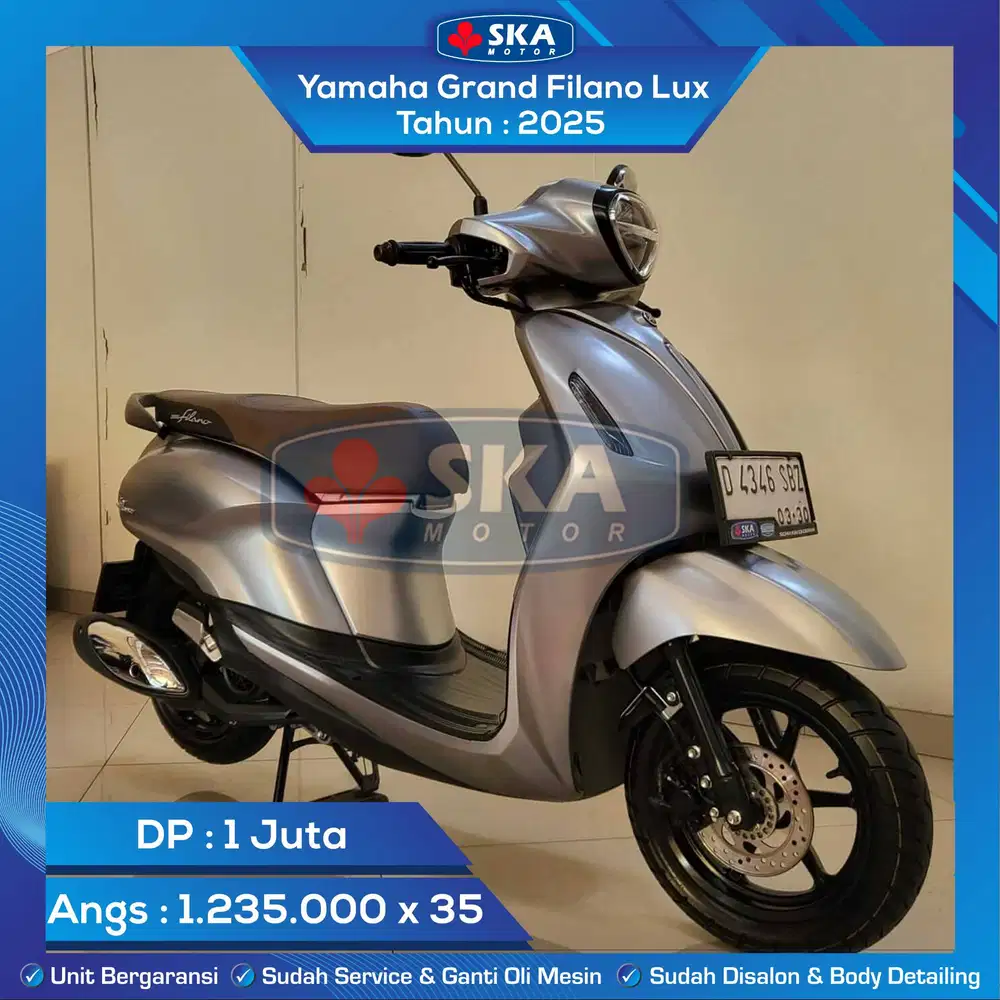 Yamaha Grand Filano Lux Tahun 2025