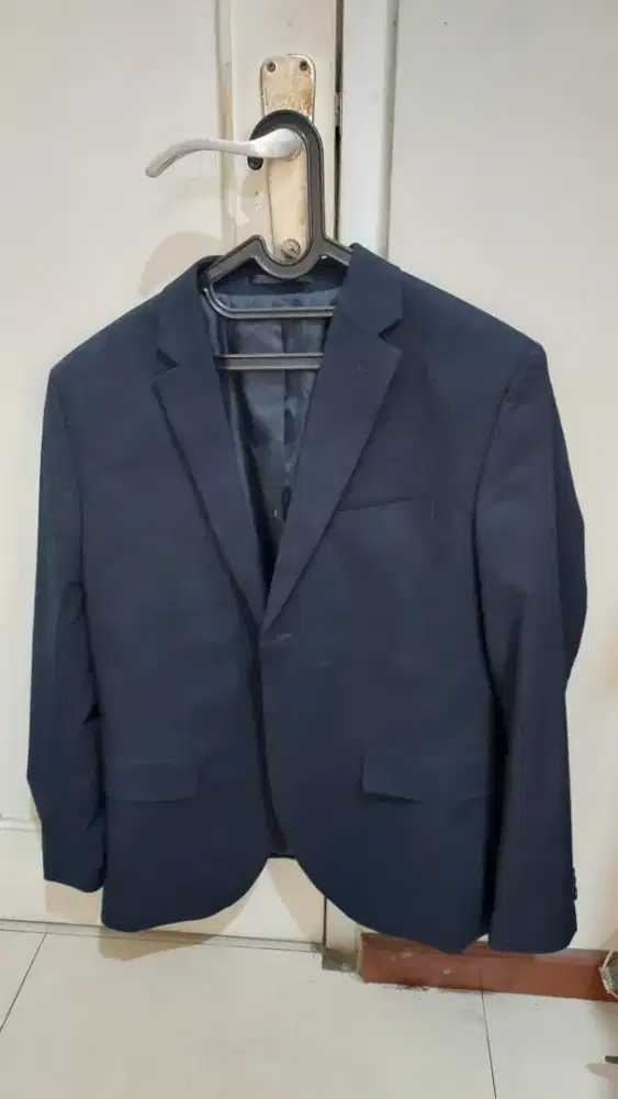 Dijual Jas / Blazer H&M original (biru navy)