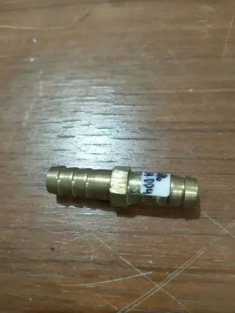 Air Plug Male Kuningan + Hose Nipple Kompresor Pneumatik