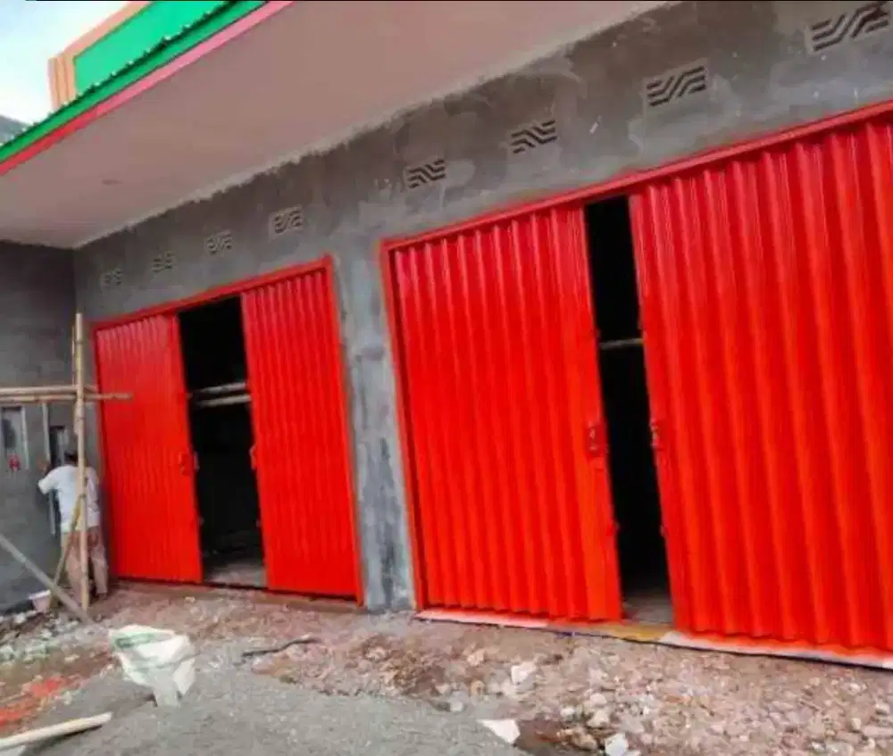 Pembuatan pintu dan servis folding gate harmonika