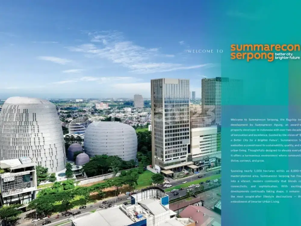 Rumah Finore Summarecon Serpong Lokasi Strategis