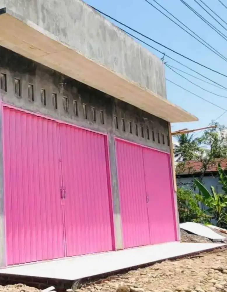 Pintu folding gate harmonika