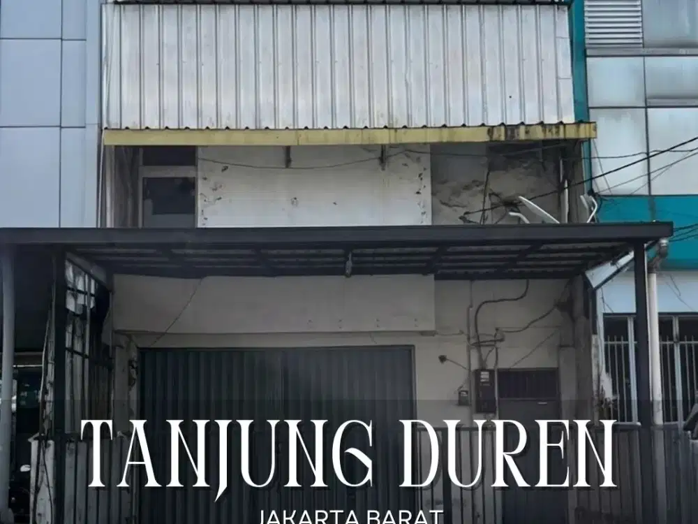 DIJUAL RUKO STRATEGIS UNTUK USAHA DAN KOST DI TANJUNG DUREN JAKARTA BARAT
