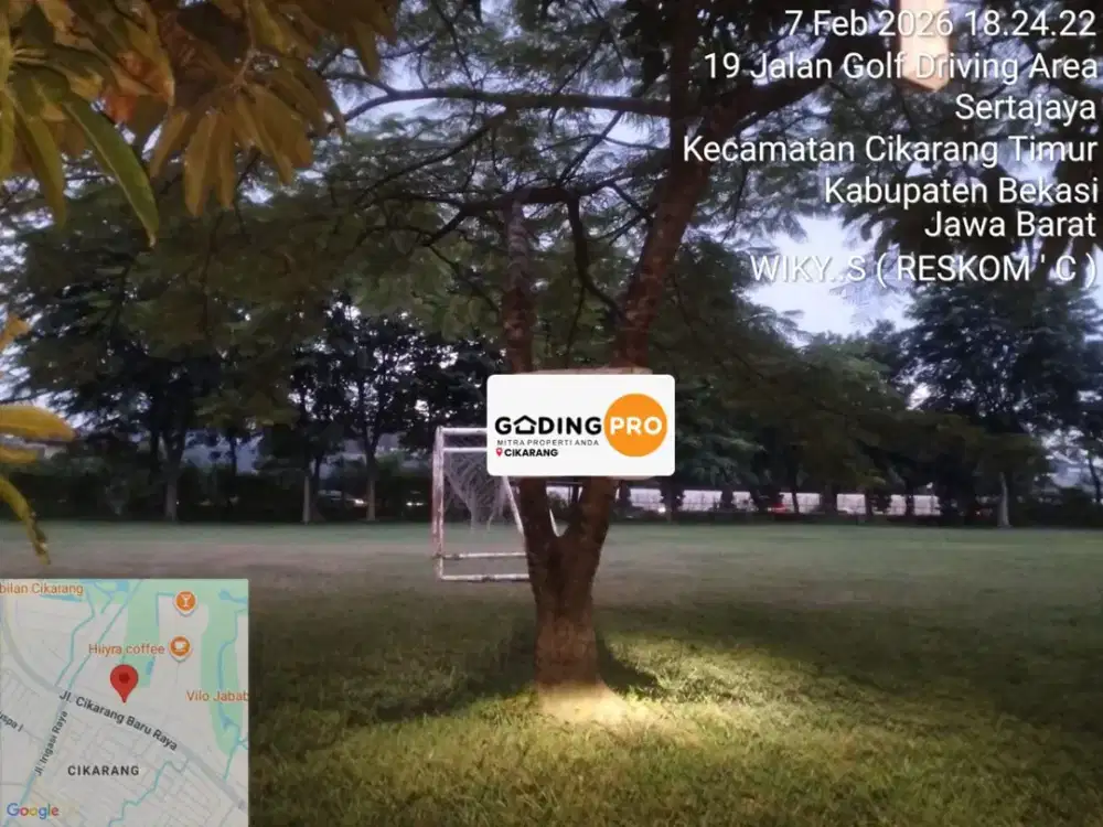 Kavling Tanah Premier Exclusive* Taman Golf Selatan Jababeka