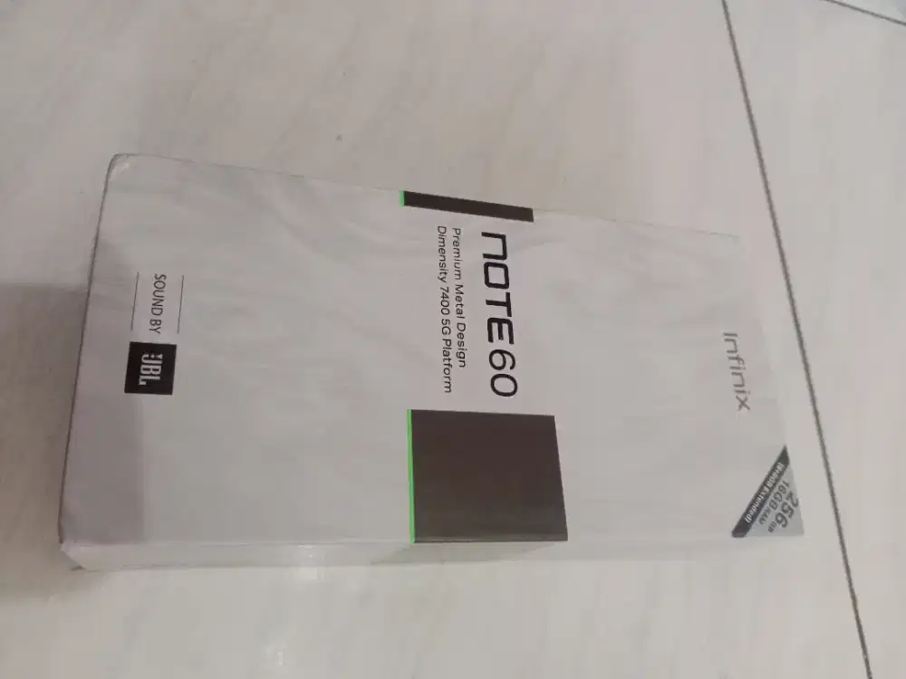 Infnix note 60  8/256 hanya buka pastik aj