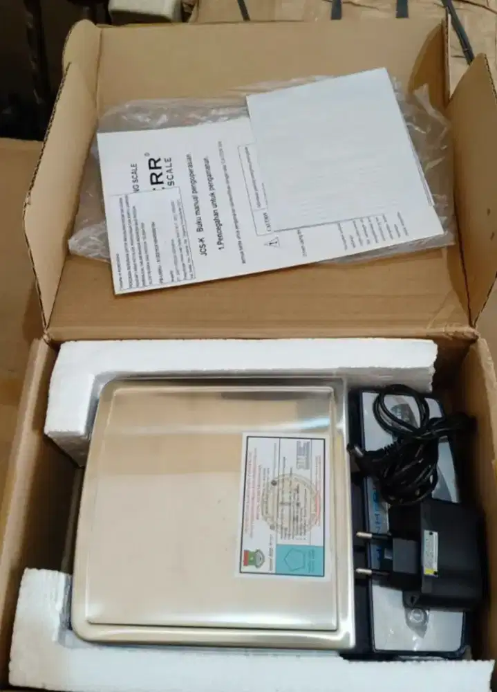 TIMBANGAN digital Dapur 5 kg Colok Listrik Langsung Original Henherr