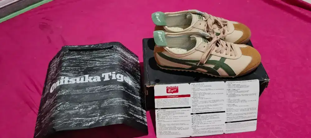 onitsuka tiger mexico66ori (beige green) no 40