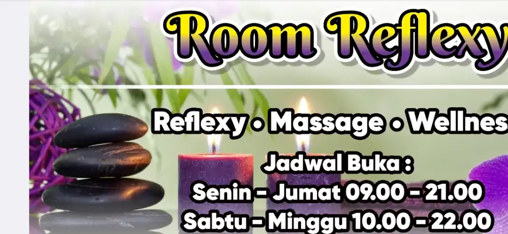 LOWONGAN TERAPIS ROOM  REFLEXY