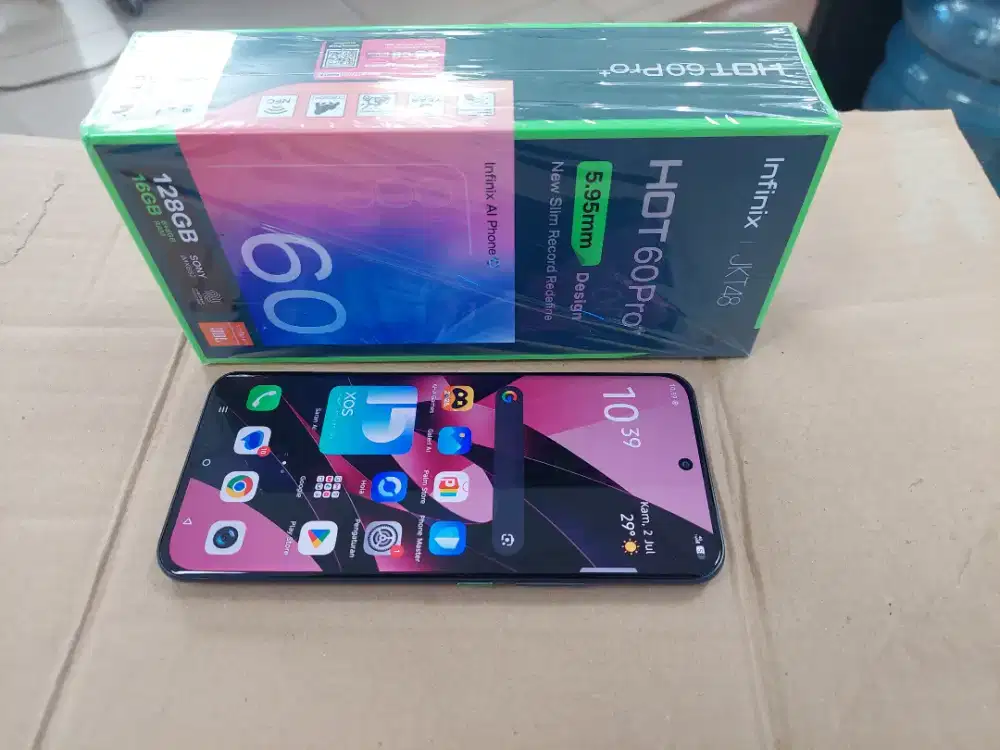 Infinix HOT60 Pro+ ram 8/128 gb mulus no minus fulset