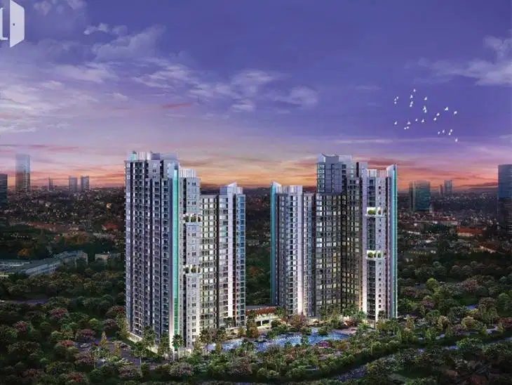 Apartment Studio Metro Park Residence, Lantai 2, Semi Furnished