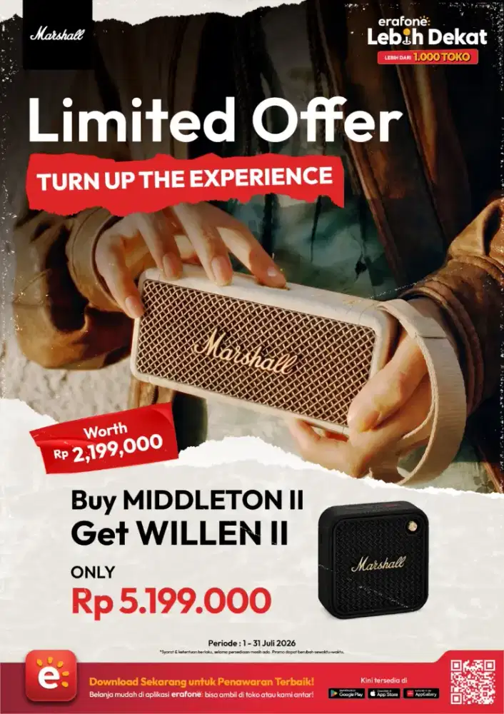 Marshall Promo Terbaru