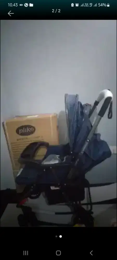 Stroller Pliko stream