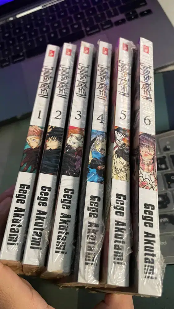 Komik Jujutsu Kaisen Vol 1-6 New Segel