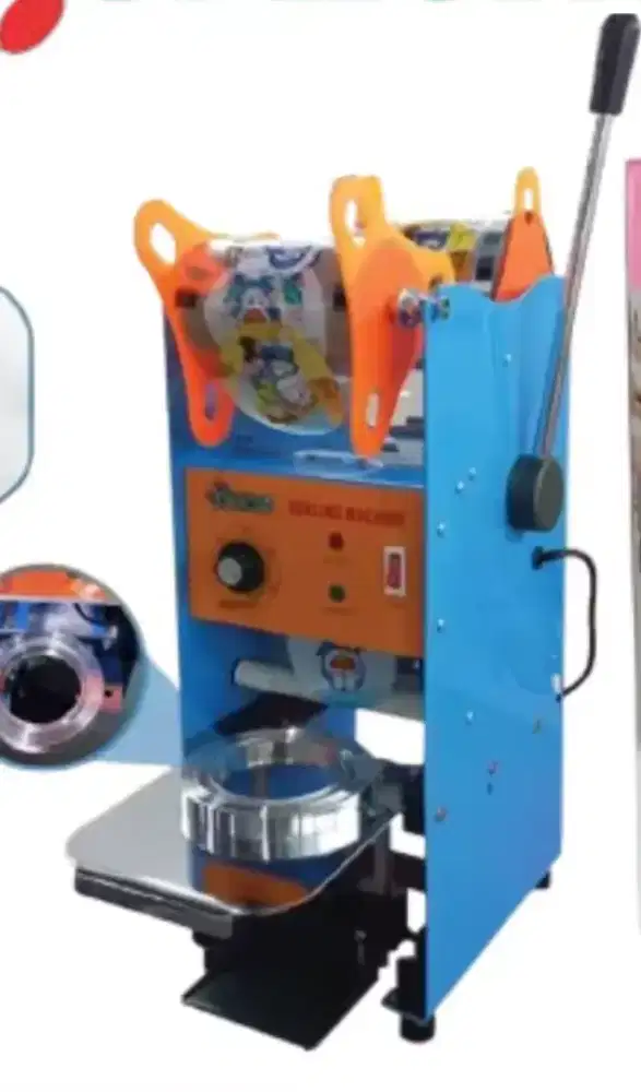 jual mesin cup sealer bagus murah mesin press plastik gelas cup