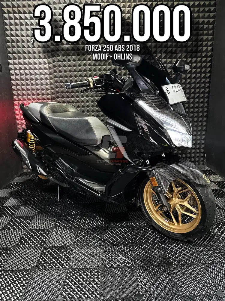 HONDA FORZA 250 ABS 2018 OHLINS MODIF RAWATAN SUPERB UNIT BRO